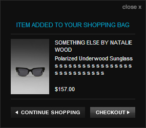 Revolve Checkout Lightbox